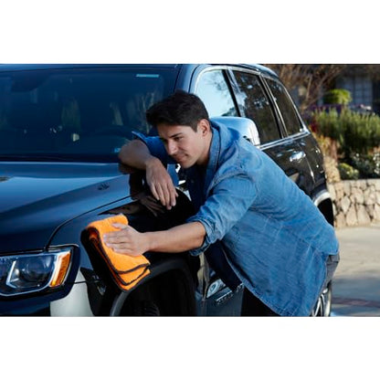 Armor All Car Buffing Towel, Microfiber Towel for Buffing and Shining Cars, Trucks and Motorcycles - style: Towels (1 Pack)