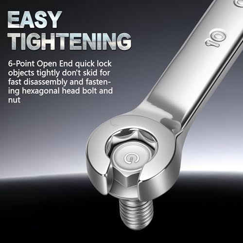 Flare Nut Wrench, 13mm x 14mm Double Open End Metric Wrench for Removing and Replacing Nuts for Automotive Repairs and Household Maintenance - size: 13mm x 14mm