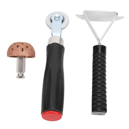 Aramox Tire Patch Roller Kit with Non Slip Handle, Efficient Sealing Car Tire Repair Tool Kit for Automotive Tyre Repairs