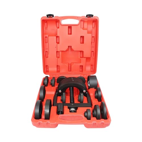 HFS (R Master Wheel Hub Bearing Remover & Installer Tool Kit - Comprehensive 21-Piece Set for Front & Rear Wheel Bearings