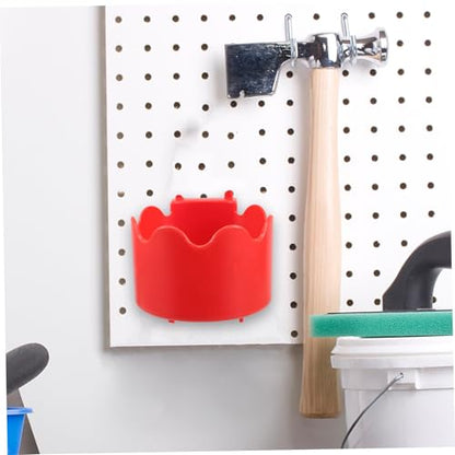 LIOOBO Wall-Mounted Polisher Holder Plastic Storage Rack for Car Detailing Efficient Organizer for Garage and Outdoor Use for Detailing Tools and Accessories