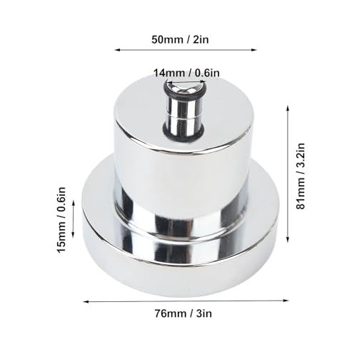 Cryfokt Jack Pucks for R1T R1S, Aluminium Alloy Lift Point Jack Adapter Floor Jack Lift Point Jack Adapter Lifting Point Pucks Jack