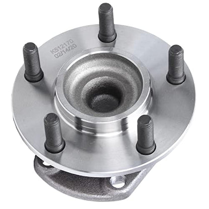 Detroit Axle - FWD Rear Wheel Bearing Hubs for 2004-2007 Chrysler Town & Country 2001 2005 Dodge Grand Caravan, 2 Wheel Bearing Hubs Assembly Set Replacement, Pair Hubs - style: 512170 x2/Pair