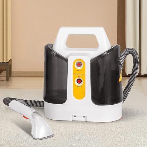 600W Portable Wet/Dry Vacuum Spot Cleaner - Multi-Purpose Carpet Cleaning Machine for Pillows, Curtains, Bed Sheets, Mattresses, Sofas, Cars & Plush Toys (All Fabric Surfaces)