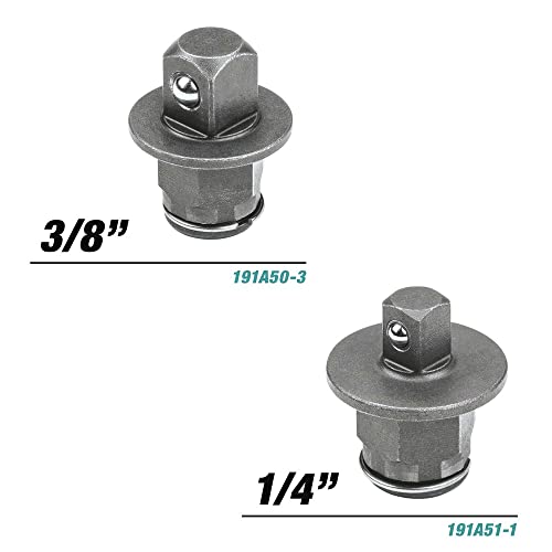 Makita XRW01Z 18V LXT® Lithium-Ion Cordless 3/8" / 1/4" Sq. Drive Ratchet, Tool Only