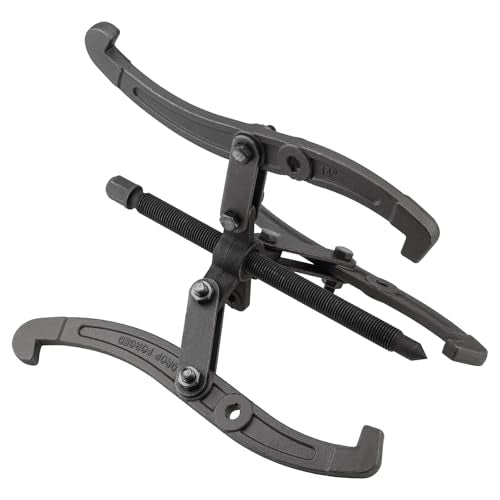 ChgImposs 14 Inch 2 Jaw / 3 Jaw Gear Puller, Multifunction Standard Carbon Steel Bearing Puller with 4 Single Hole Claw Pullers for Car/Mechanical Repairing - size: 14Inch