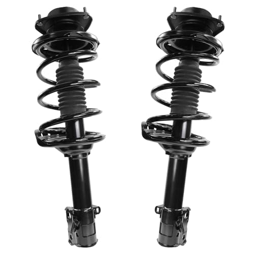 Detroit Axle - 4pc Front Struts Sway Bars for 2010-2012 Subaru Outback 2 Ready Struts with Coil Spring Assembly 2 Sway Bar Links 2011 Replacement Suspension Kit - size: 4QS54015/ sway kit