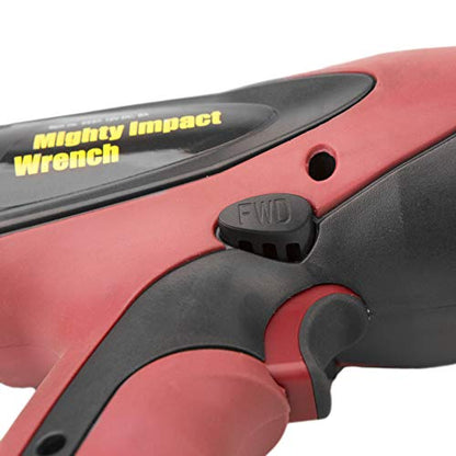 Wagan EL2257 12V DC Mighty Impact Wrench, 1/2 inch 12 Volt Electric Impact Wrench Kit, 271 ft-lbs, Tire Repair Tools with Sockets and Carry Case - size: EL2257 12V