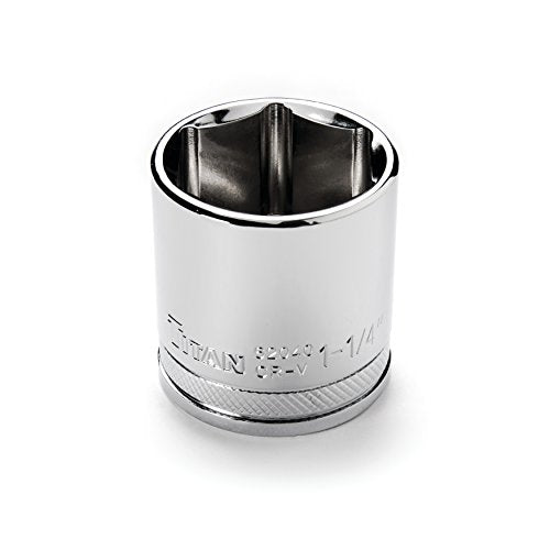 Titan 62040 1/2" Drive 6 Pt. Socket - 1-1/4" - size: 1-1/4"