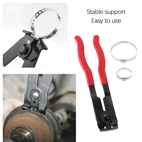 CV Boot Clamp Pliers Kit,10PCS CV Boot Clamp + 1PCS Ear Clamp Pliers,Universal Car Accessorie(Clamp Pliers/1PCS) - color: Clamp Pliers/1pcs