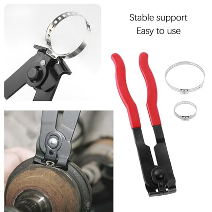 CV Boot Clamp Pliers Kit,10PCS CV Boot Clamp + 1PCS Ear Clamp Pliers,Universal Car Accessorie(Clamp Pliers/1PCS) - color: Clamp Pliers/1pcs
