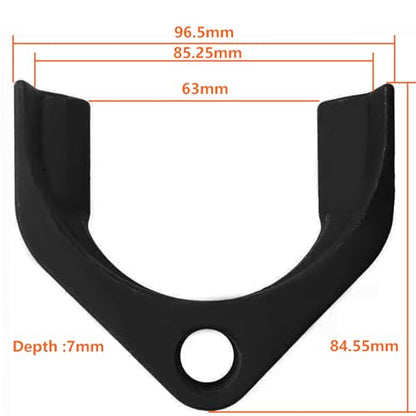CV Joint Puller Adapter with 63MM Wide Opening,CV Axle Removal Tool Axle Puller 5/8"-18 Front Wheel Drive Axle Pulley Attachment Adapter Inner CV Axle Removal Tool