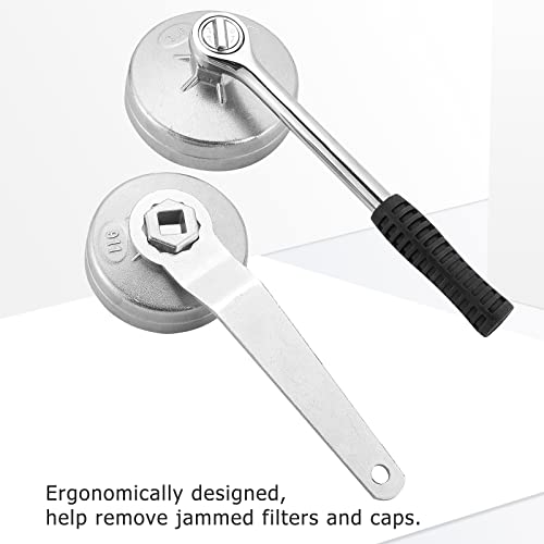 23PCS Oil Filter Removal Tool | Oil Filter Removal Cap Wrench Socket Tool Set 1/2" Automotive Removal Garage Tool