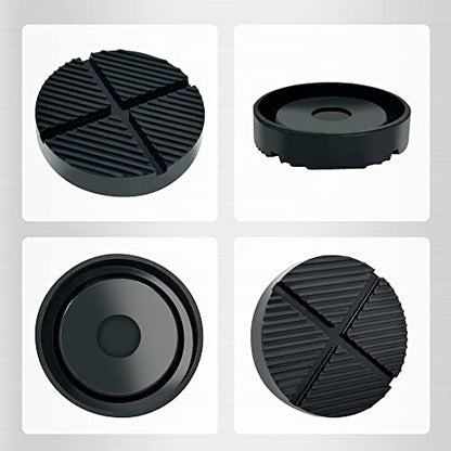 TONDA Floor Jack Rubber Pad, Universal Jack Puck Adapter, Pinch Weld Side Frame Rail Protector, 2 Pack - color: 2 PACK