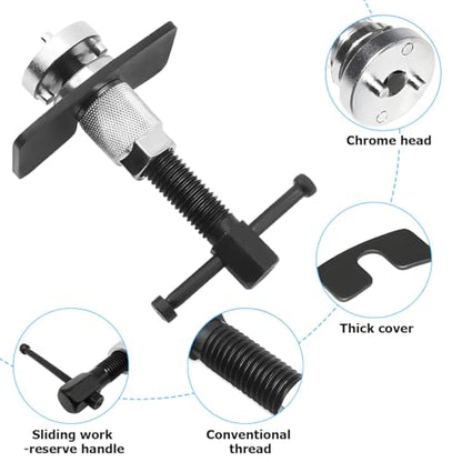 3PCS Car Brake Piston Wind Back Tool, Automotive Brake Caliper Piston Rewind Kits, Right Handle Set Vehicle Rare Brake Pad Replacement Tools, Universal for RV, SUV, Truck - size: 3 PCS/Set
