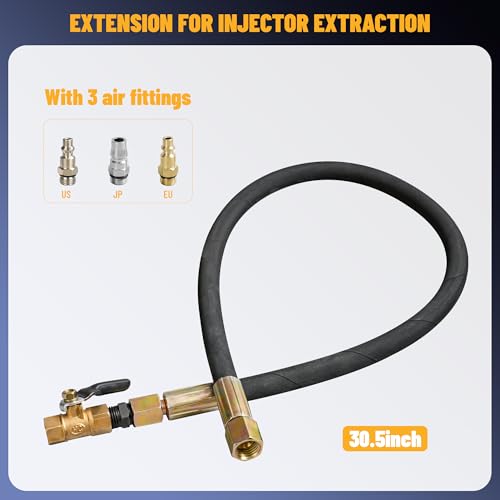 Pneumatic Injector Puller Diesel Injector Puller Kit for Diesel Engines, Diesel Injector Extractor Tool
