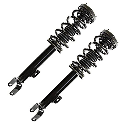 Detroit Axle - RWD Front Struts with Coil Spring + Rear Shock Absorbers Replacement for 2014–2023 Dodge Charger - 4pc Set - size: 4AQ47322/Shock Kit