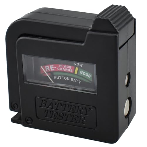 1Pc BT-860 Universal Small Battery Volt Tester Checke | High Accuracy Portable Digital Battery Capacity Monitor for AA AAA C D 9V 1.5V Batteries
