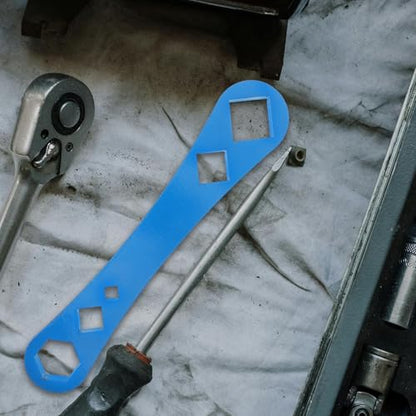 Socket Wrench Set Compact and Safety Design Made of High Manganese Steel Oil Drain Screw Removal Tool with 10mm to 30mm Square Sizes for Oil Pan Maintenance