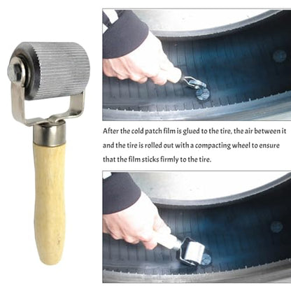 Bittwee 3PCS Car Sound Deadening Roller Metal Installation Tool, Automotive Sound Deadener Noise Rolling Wheel for Sound Proof Insulation, Interior Accessories Universal for SUV, Truck, RV