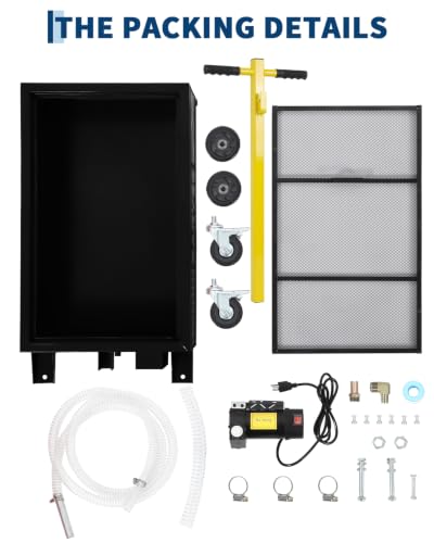 20 Gal Oil Drain Pan with 8.2ft Hose High-Flow Electric Pump | with Electric Pump, Wheels & Folding Handle, Oil Drain Tank for Cars, SUVs, Trucks, Buses, RVs - color: National Flag-Black, size: 20 Gal with Electric Pump