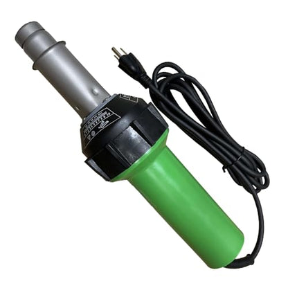 Beyondlife 1600W Plastic Welding Kit Hot Air Welder Heating Gun PVC Vinyl Rod Welding Hot Gas Pistol Tool, with Various Welding Nozzles, Handheld Floor Groover - style: Basic Upgraded Set