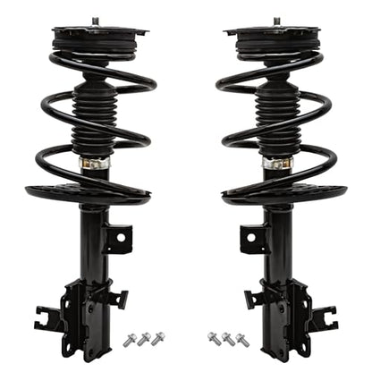 Detroit Axle - 6pc Front Struts Shocks Kit for 2013-2018 Nissan Altima, 2 | Struts with Coil Spring Assembly 2 Sway Bar End Links 2 Rear Shock Absorbers 2014 2015 2016 2017 Replacement Suspension - size: 6AQS47431/ strut shock sway kit