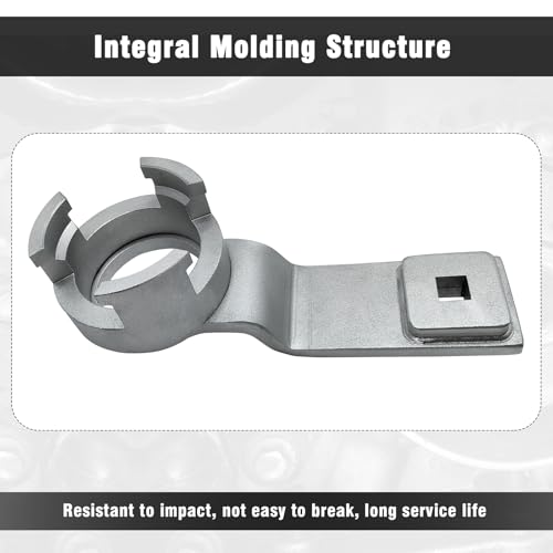Crankshaft Pulley Holder Tool Compatible with Volvo Ford 1.8 2.0 duratec Petrol Engines, Crank Pulley Holding Wrench Tool.