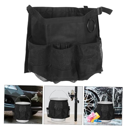 4pcs Bucket Tool Bag Organizer Bucket Storage Garden Tool Organizer Multi-Pocket Car Wash Holder