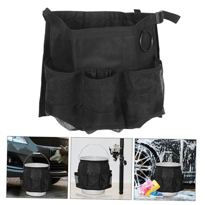 4pcs Bucket Tool Bag Organizer Bucket Storage Garden Tool Organizer Multi-Pocket Car Wash Holder