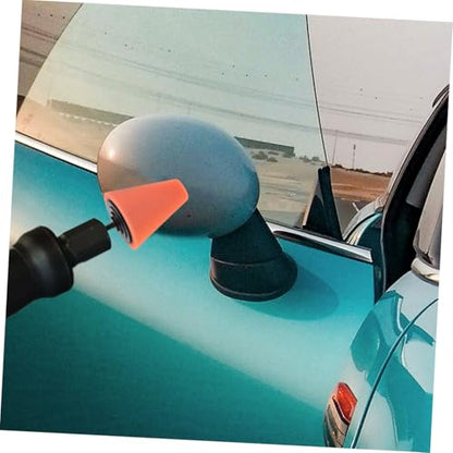 PRETYZOOM 3Pcs Auto Wheel Polishing Cone Set Buffing Pads for Car Wheel Compatible Drill for Detailing and Finishing