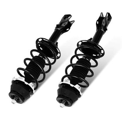 SCITOO Front Complete Struts Spring Assembly Shocks Struts Fits 2006-2008 for Honda Fit Quick Struts 11411 11412 - Set of 2