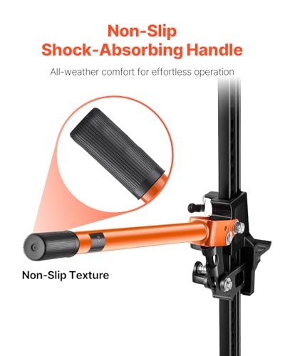 VEVOR Farm Jack, 36" Utility High Lift Farm Jack, 3.18 Ton (7,000 lbs) Capacity Ratcheting Off Road Utility Jacks, Heavy-Duty Lift Jacks with 5.12"-30.3" Lifting Range for Tractor, Truck, SUV - size: 36 inch