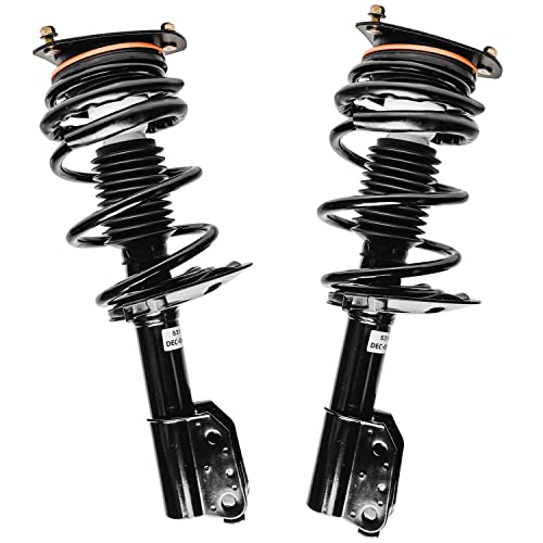 Detroit Axle - 4pc Front End Suspension Kit for Chevy Impala Monte Carlo | Buick LaCrosse Allure Regal Century Pontiac Grand Prix Ready Struts w/Coil Spring Lower Control Arms w/Ball Joints - size: 4QC2600254/Big Kit