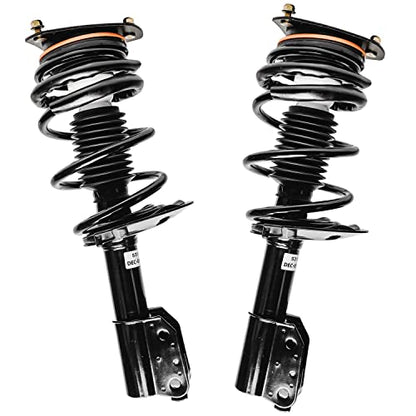 Detroit Axle - 4pc Front End Suspension Kit for Chevy Impala Monte Carlo | Buick LaCrosse Allure Regal Century Pontiac Grand Prix Ready Struts w/Coil Spring Lower Control Arms w/Ball Joints - size: 4QC2600254/Big Kit