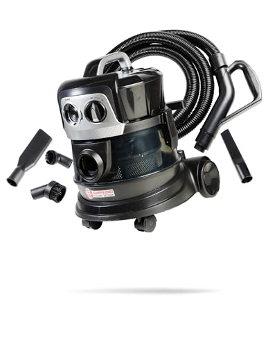 Adam's Polishes Cyclonic Vacuum Cleaner Premium Car Detailing Vacuum for Garage, Shop, Home | Powerful Suction, Lightweight, Portable, Heavy Duty | 4 Attachments Included