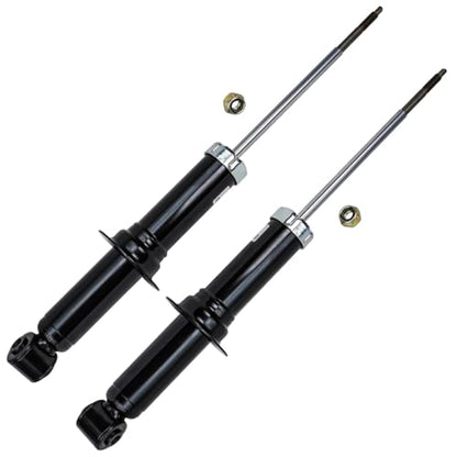 Detroit Axle - Front Steering Knuckles and Wheel Hub Bearings Struts w/Coil Spring Rear Shock Absorbers Replacement for Rear Drum 2007-2012 Dodge Caliber - size: 6AQU47791/ strut shock sway kit