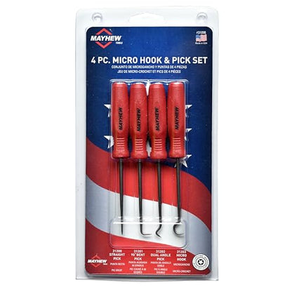 4 PC Micro Hook & Pick Set