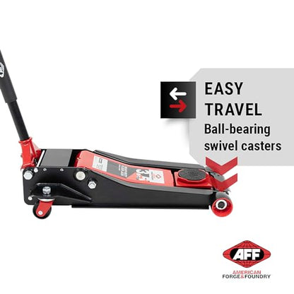 AFF 3.5 Ton Floor Jack - Low Profile Car Jack with Lightning Lift Hydraulic - Heavy Duty - style: Heavy Duty