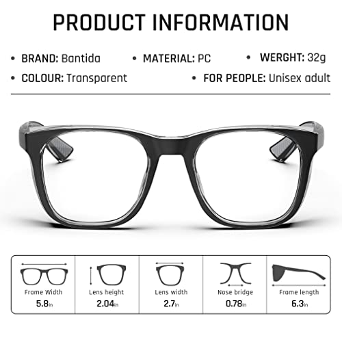 Safety Glasses Anti-Fog Goggles Protective Eyewear Anti Blue Light Protection Glasses For Women And Men - color: Black&gray