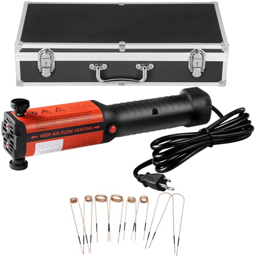 1500W Magnetic Induction Heater Tool - Induction Heater Bolt Removal & Bolt Buster Kit w/ 8 Coils, Heat Induction Tool for Automotive Repair, 25S Fast Heating Bolt Heater Tool w/Overheat Protection - color: Black-8coil