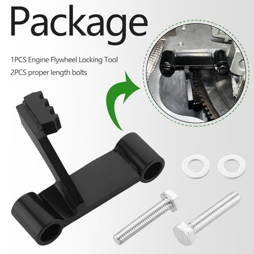 LS Flywheel Locking Tool for Chevy LS1, LS2, LS3, LS6,LSX | Engines Flywheel Holding Locking Tool Kit, Black - color: Black