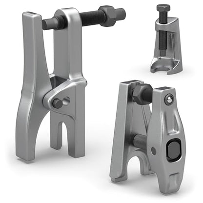 CARVALAX 3-in-1 Ball Joint Separator, Front End Service Tool Kit for Tie Rob Removal, Pitman Arm Puller, Cars SUVs Pickup Trucks Automotive Tools - color: Silver, style: 3-in-1