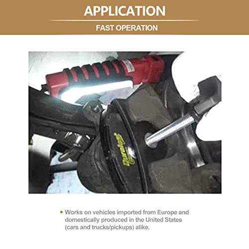 Disc Brake Pad Spreader Tool, Replace & Install Brake Pads, Caliper Piston Compressor Tool for Cars & Light Trucks Inner Brake Pads and Resets Caliper Pistons - size: Simple Style