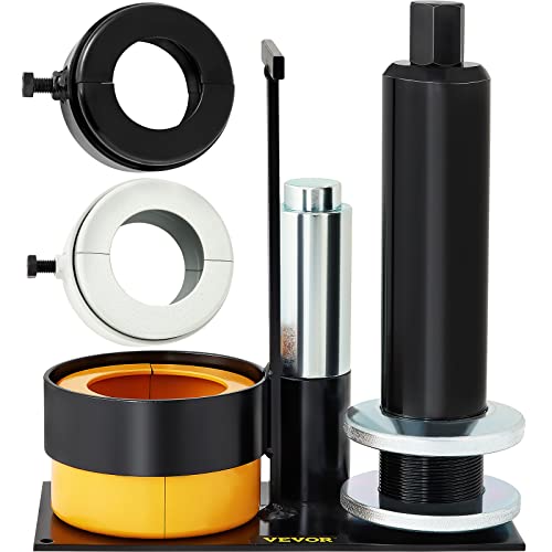 VEVOR Carrier & Pinion Bearing Puller, Compatible with Dana 30,40,50,60,70, 80, Ford 10.25" Bearings, Pinion Puller Tool with 3 Clamshells, 45# Steel Clamshell Bearing Puller for Auto Repair - style: 2-Piece Bearing
