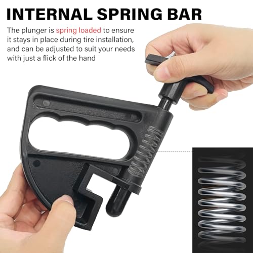 4 Pack Tire Changer Universal Rim Pry Clamp, Nylon Tire Bead Clamp Drop Center Tool, Manual Tire Changer Wheel Changing Helper