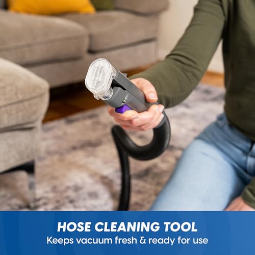 Vacmaster 500 Series Heated Carpet & Upholstery Spot Cleaner Machine | 16Kpa Power Suction with Versatile Tools for Pets, Area Rugs and Couches - SCB1001H 0101 - color: Purple