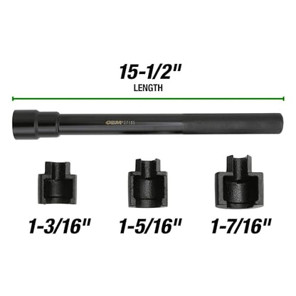 OEMTOOLS 27185 Inner Tie Rod Tool Kit, Tie Rod Remover Set, Inner Tie Rod End Tool Kit, Works on Most Cars, Tie Rod Repair Kit, Heavy Duty Tie Rod Kit