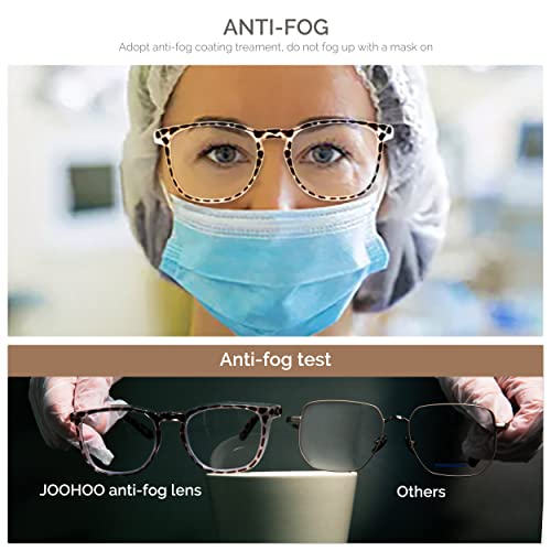 Anti Fog Safety Glasses for Women, Safety Goggles for Nurse, Protective Eyewear, Blue Light Blocking & UV Protection - color: Tortoise-clear