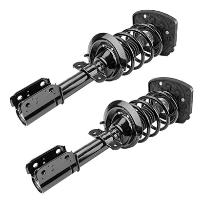 KAX Rear Strut & Coil Spring Assembly Set Driver & Passenger Sides Compatible with 04-05 08-13 Chevrolet Impala, 04-07 Pontiac Grand Prix, 14-16 Chevrolet Impala Limited, Replaces OE# 372471L/372471R - size: 04-05 08-13 Impala-Rear